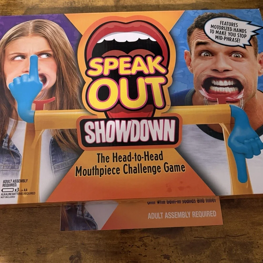 2017 Hasbro Speak Out Showdown Game Replacement Parts Rotate Hands Timer‎ Sounds